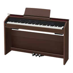 Casio PX-860 Manuel utilisateur | Fixfr