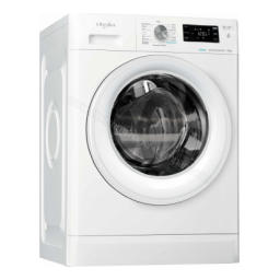 Whirlpool FFBC 8458 SV FR Washing machine Manuel utilisateur | Fixfr