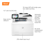 HP Color LaserJet MFP M480 Guide d'utilisation + AI Chat