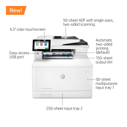 HP Color LaserJet MFP M480 Guide d'utilisation + AI Chat | Fixfr