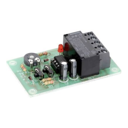 Conrad Components 195901 Timer Assembly kit 12 V DC 0.5 - 150 s Manuel utilisateur | Fixfr