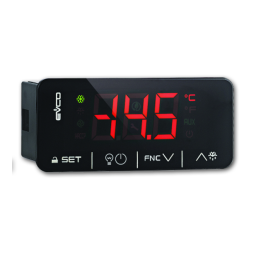 Evco EV3294N3 Control solution Manuel utilisateur | Fixfr