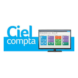 Ciel Compta Manuel utilisateur | Fixfr