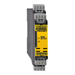 schmersal SRB201ZH 24VDC Safety relay module Mode d'emploi | Fixfr