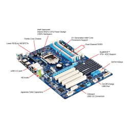 Gigabyte GA-PA65-UD3-B3 Manuel utilisateur | Fixfr
