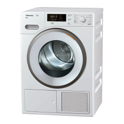 Miele TWF 640 WP Sèche linge pompe à chaleur Owner's Manual | Fixfr