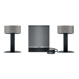 Bose Companion 50 : Chat IA & Téléchargement PDF | Fixfr