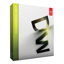 Adobe DREAMWEAVER CS5 Manuel utilisateur | Fixfr