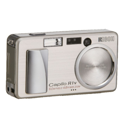 Ricoh Caplio R1V Manuel utilisateur | Fixfr