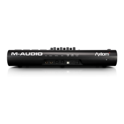 M-Audio Axiom 49 (2nd gen) Mode d'emploi | Fixfr