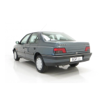 Peugeot 405 Manuel utilisateur