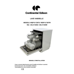 CONTINENTAL EDISON CELV1349FULL Manuel utilisateur | Fixfr