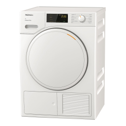 Miele TWD 440 WP Sèche linge pompe à chaleur Product fiche | Fixfr