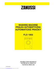 Zanussi FLS412 Manuel utilisateur | Fixfr