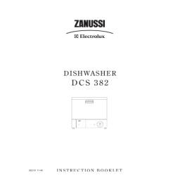 Zanussi-Electrolux DCS382W Manuel utilisateur | Fixfr