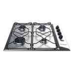 Indesit PAA 642 IX/I WE Hob Manuel utilisateur