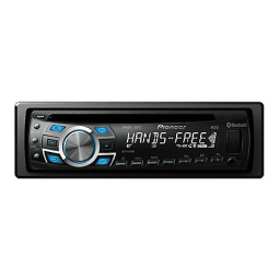 Pioneer DEH-7300BT Manuel utilisateur | Fixfr