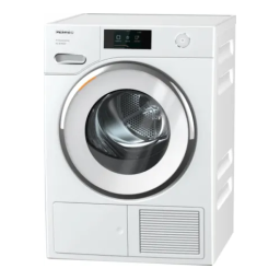 Miele TWR 860 WP Séchoir Manuel du propriétaire | Fixfr