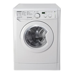 Indesit EWD 71483 W DE Washing machine Manuel utilisateur | Fixfr