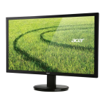 Acer KN242HYL Monitor Guide de d&eacute;marrage rapide