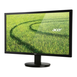 Acer KN242HYL Manuel de l'utilisateur | AI Chat & PDF | Fixfr