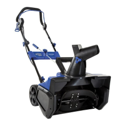 Snow Joe SJ624E Souffleuse Manuel d'utilisation + IA | Fixfr