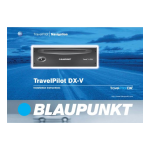 Blaupunkt TravelPilot DX-V : Mode d'emploi + IA