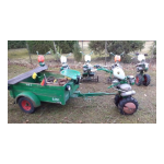 Agria 1000 Power Hoe Agriette Manuel utilisateur