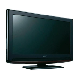 Acer AT2617MF Acer TV Manuel utilisateur | Fixfr