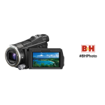 Sony HDR CX700E Manuel utilisateur