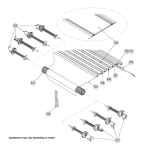 Dometic Two Step Awning Fabric Roller Tube Assembly Guide d'installation