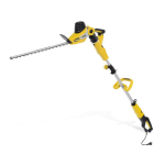 Powerplus POWXG2042 EXT. POLE HEDGE TRIMMER 750W 560MM Manuel du propri&eacute;taire