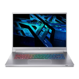 Acer Predator PT316-51s Notebook Manuel utilisateur | Fixfr