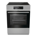 Gorenje EIT6356XPD Cuisini&egrave;re &agrave; induction Manuel utilisateur