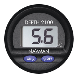 Navman Depth 2100 Manuel utilisateur | Fixfr