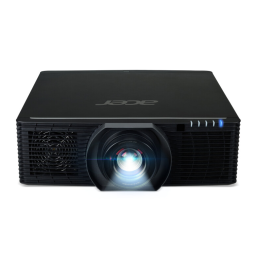 Acer FL8630 Projector Manuel utilisateur | Fixfr