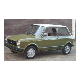 Autobianchi A112 Manuel du propriétaire | Fixfr