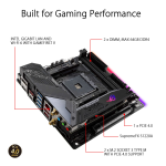 Asus ROG Strix X570-I Gaming Motherboard Manuel utilisateur