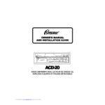 Audiovox Rampage ACD-20 Manuel utilisateur