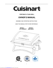 Cuisinart BG036-G Manuel du propriétaire | Fixfr