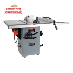 King Canada KC-10JCS/J30 10'' cabinet saw with riving knife blade guard system Manuel utilisateur