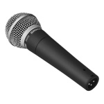 Shure SM58 Vocal Microphone Mode d'emploi