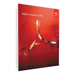 Adobe ACROBAT XI Manuel du propriétaire | Fixfr