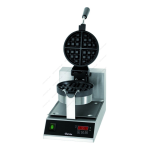 Bartscher 370164 Waffle maker &quot;Deluxe&quot; 1BW170D Mode d'emploi