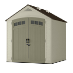 Suncast BMS7702 Vista&reg; 7 ft. x 7 ft. Storage Shed Manuel utilisateur