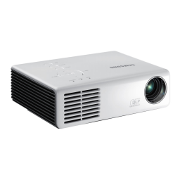 Samsung SP-U300M Projecteur: Manuel d'Utilisation + IA | Fixfr