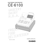 CASIO CE-6100: Mode d'emploi + Chat IA &amp; T&eacute;l&eacute;chargement PDF