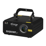 JB Systems RADIANT LASER: Mode d'emploi + Chat IA