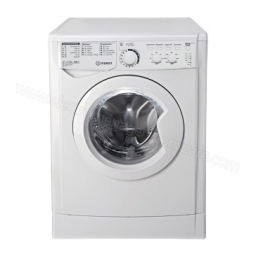 Indesit EWC 71452 W FR Manuel utilisateur | Fixfr