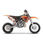 KTM 65 SX 2014 Manuel utilisateur